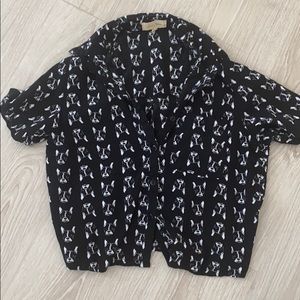 Adorable dog crop top for pet lovers